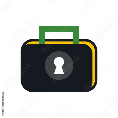 Icon Security Lock Symbol Vector