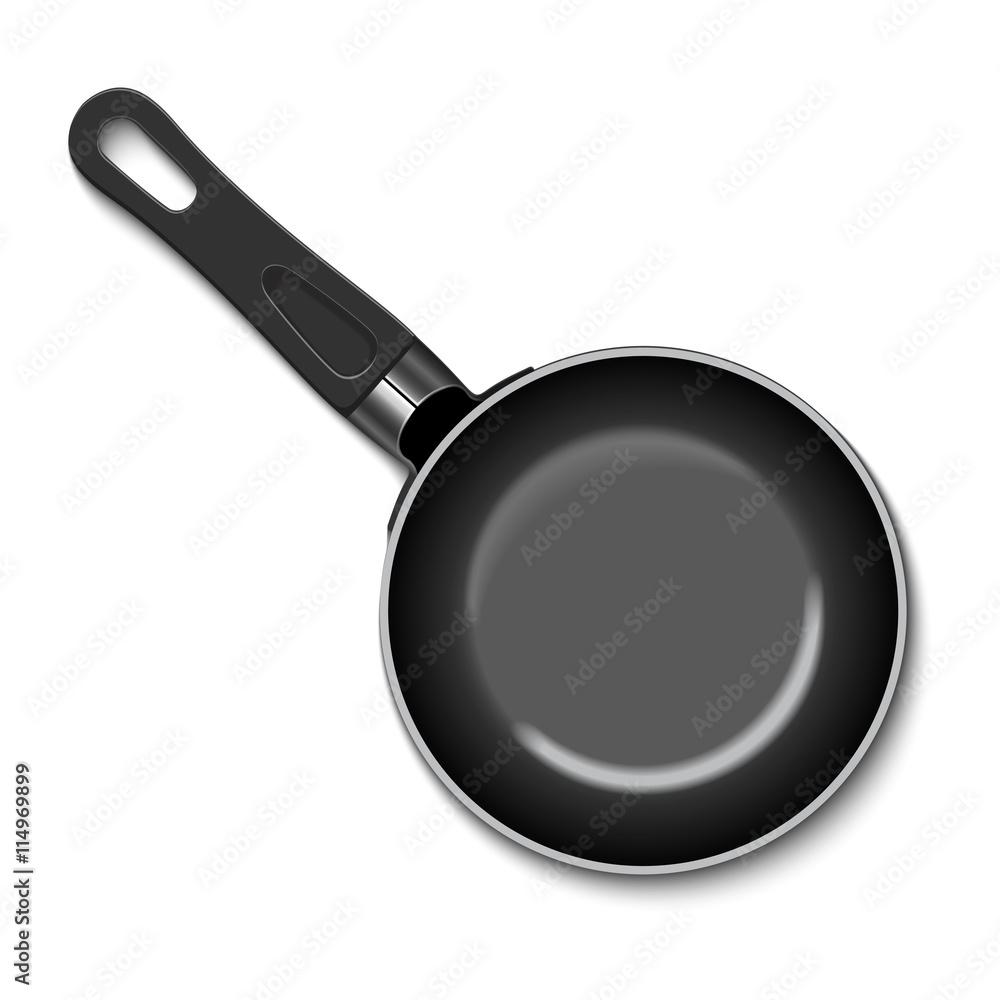 Illustration of a frying pan Illustration of a frying pan