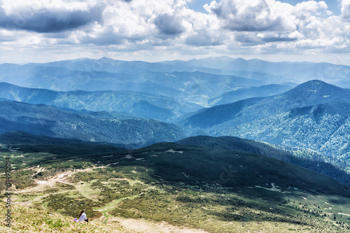 Beautiful mountain view