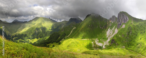 Mountain valley in the national Park 