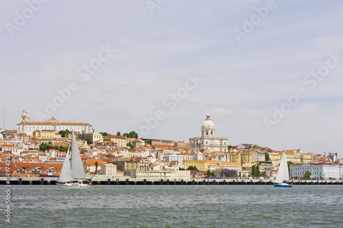 View of Alfama from the river © Carlos Moura