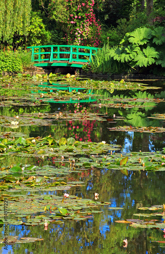 Giverny, jardin d'eau au printemps photo