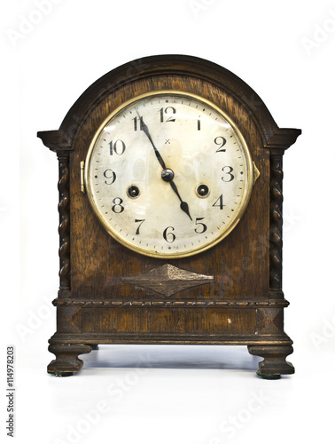 Antique Wooden Clock