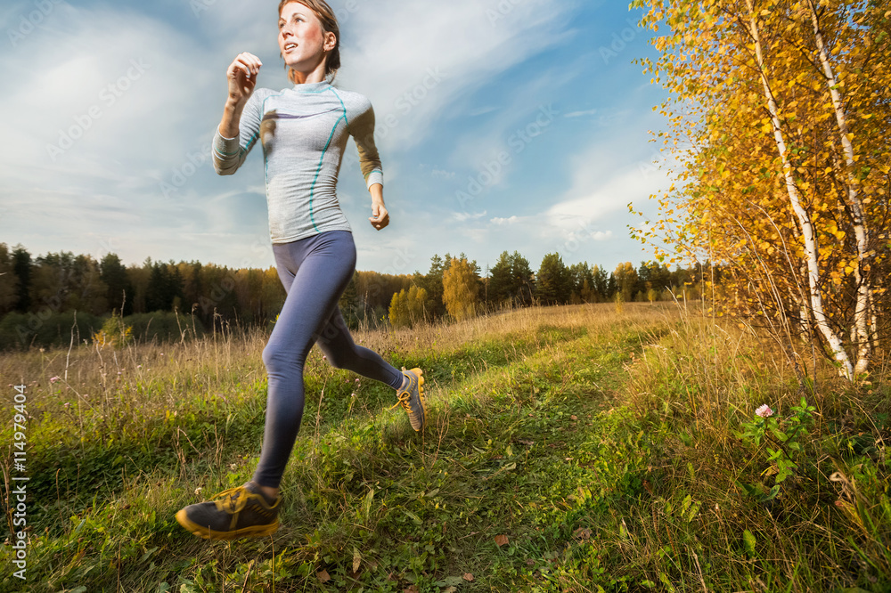 Fototapeta premium Runner