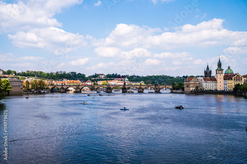 Prague panorama city skyline © wideeyes