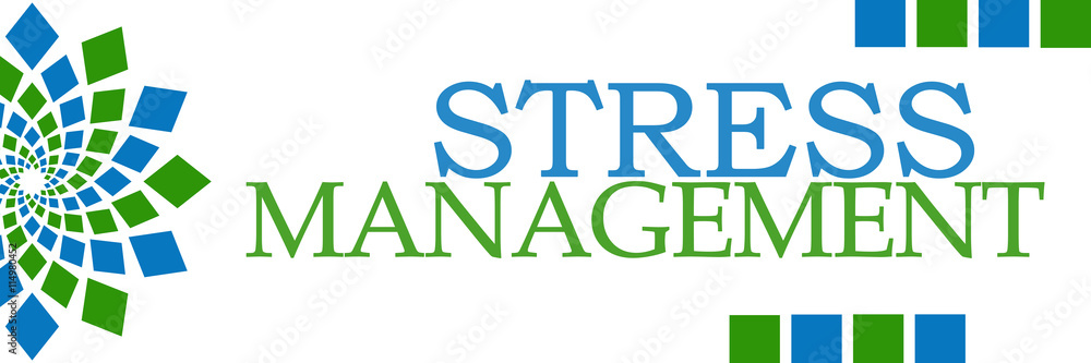 Stress Management Green Blue Horizontal Stress Management Green Blue Horizontal