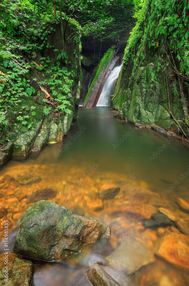 Fototapeta premium Beautiful waterfall
