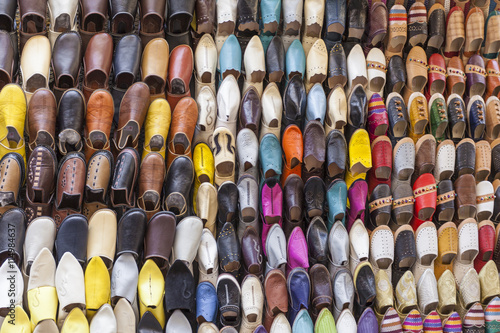 Colourful Moroccan slippers, Marrakesh