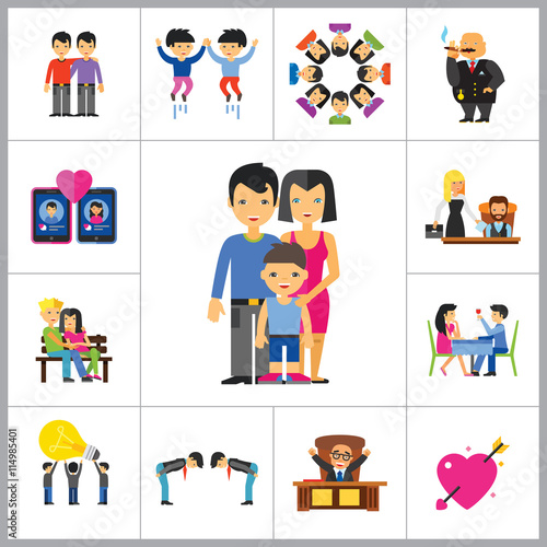 People Icon Set