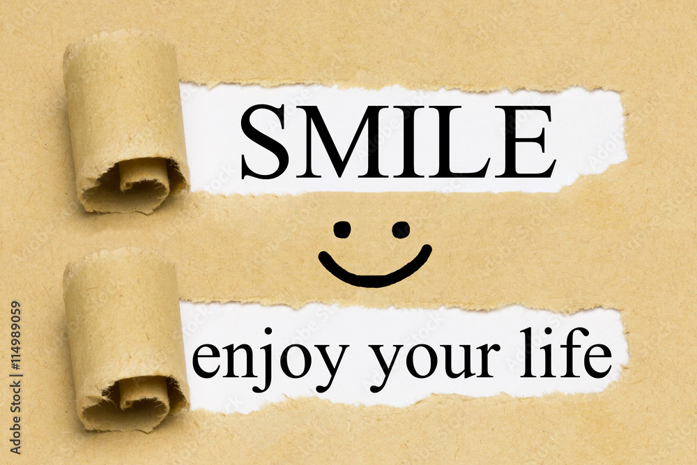 Smile Enjoy Your Life Stock Foto Adobe Stock smile-enjoy-your-life-stock-foto-adobe-stock