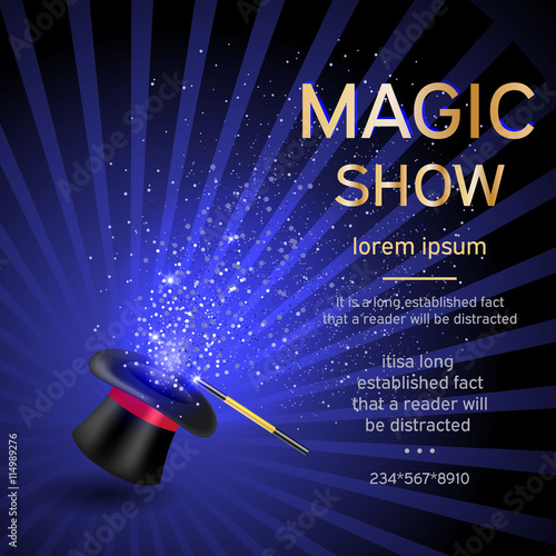 Magic show template