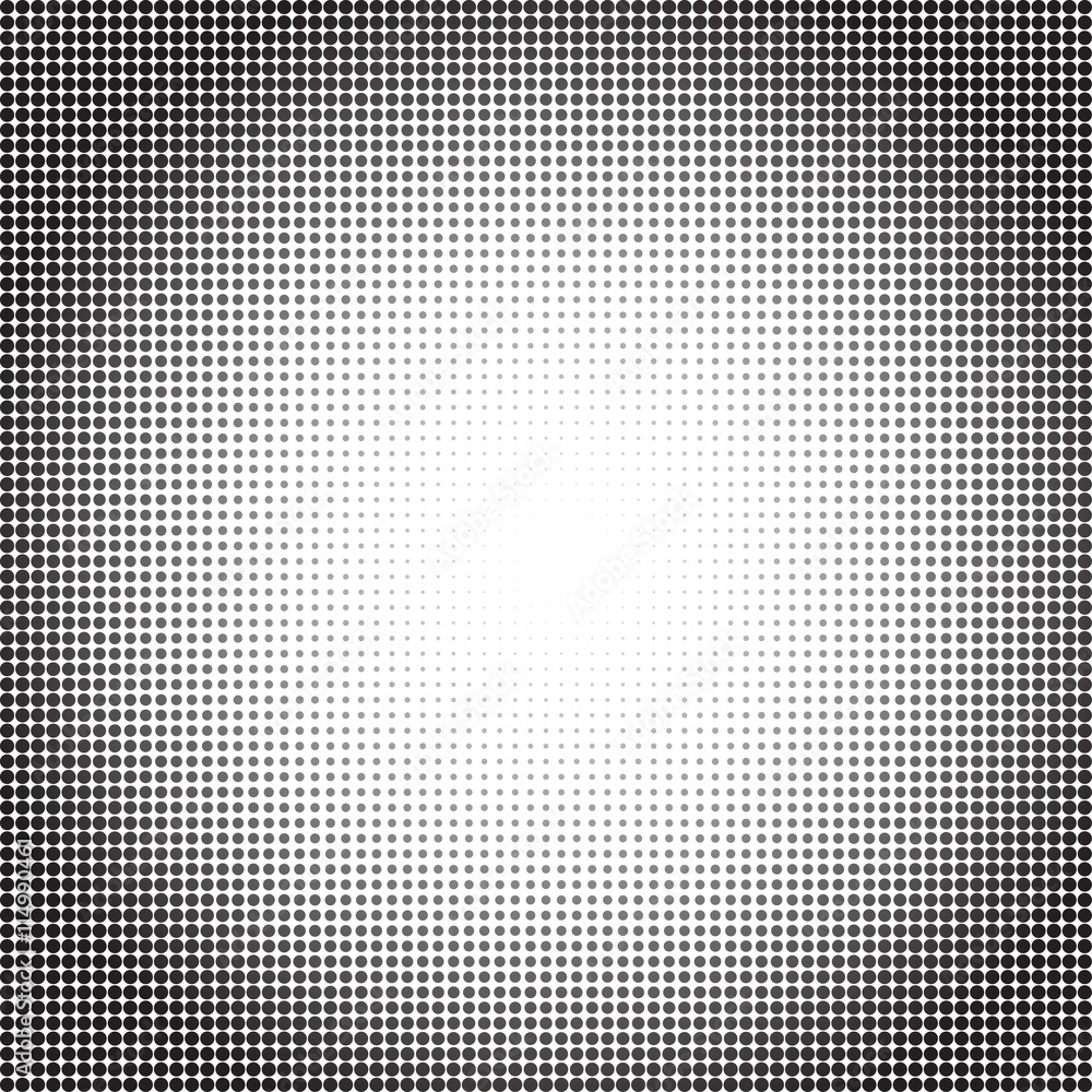 Circle Art. halftone dots in form. Circle Art. halftone dots in form.