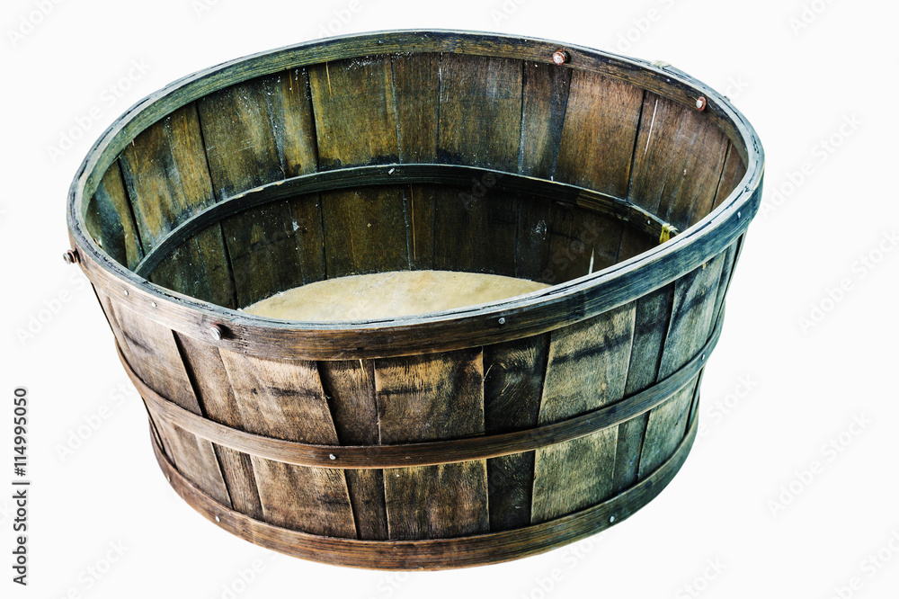 basket on a white background. basket on a white background.