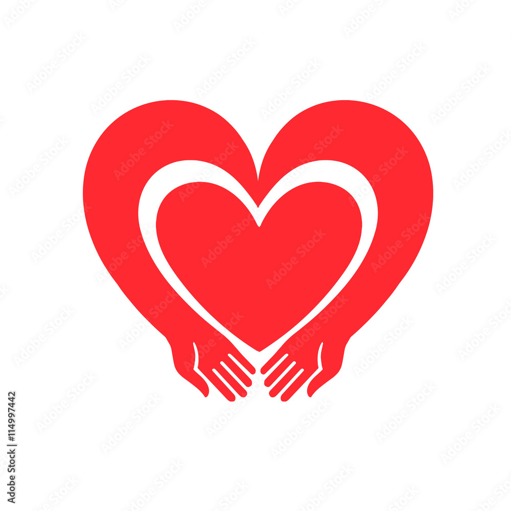 hands forming a heart symbol hands forming a heart symbol