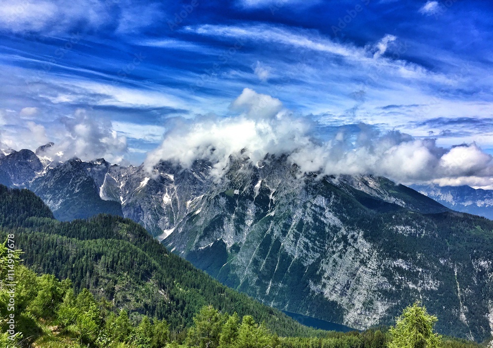 Fototapeta premium Watzmann Panorama