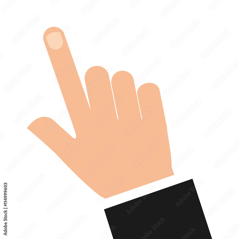 businessman hand isolated icon design businessman hand isolated icon design