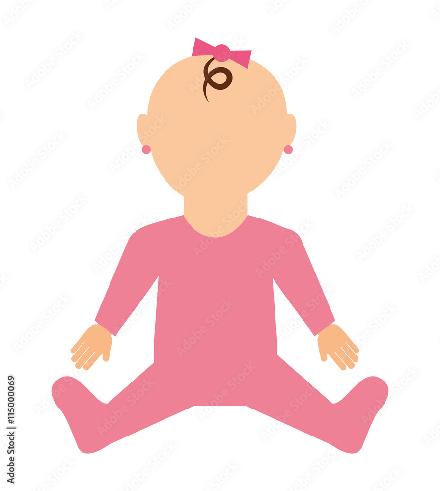 cute baby isolated icon design cute baby isolated icon design