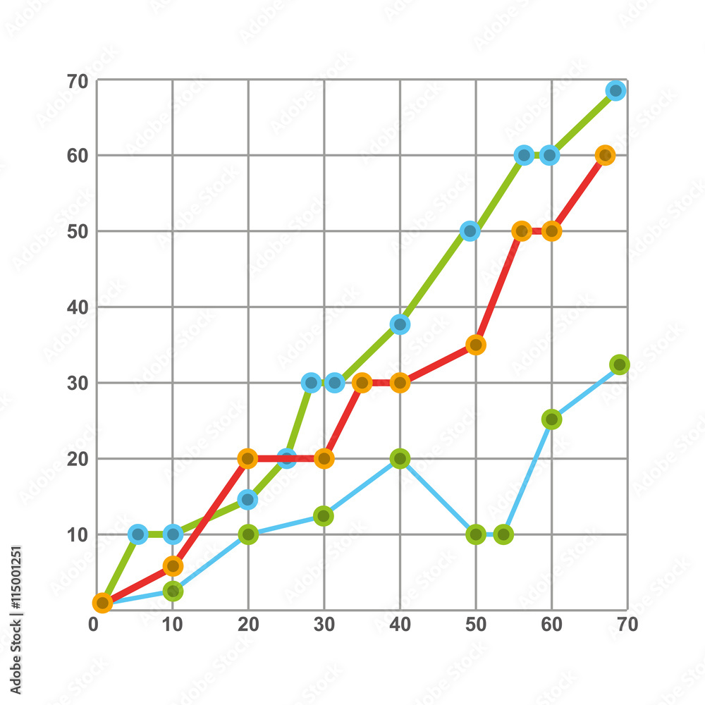 statistics graph  isolated icon design