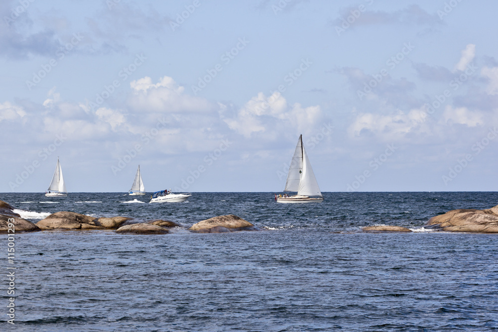 Fototapeta premium Pleasure boats
