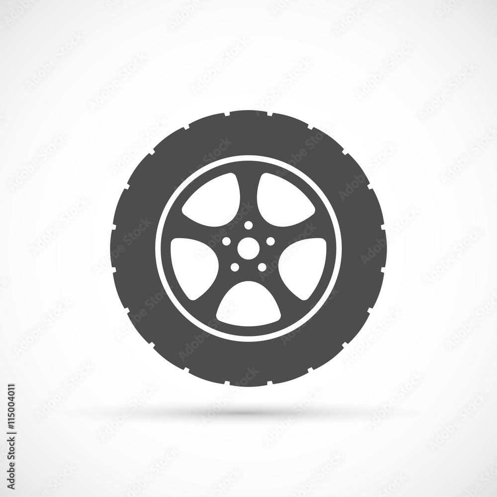 Car wheel icon Car wheel icon