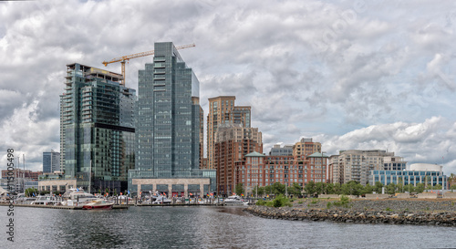 Baltimore maryland Harbor View panorama cityscape labdscape photo