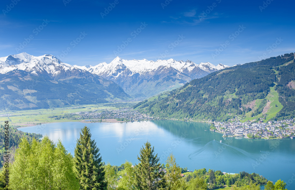 Obraz premium Zell am See, Salzburger Land, Austria
