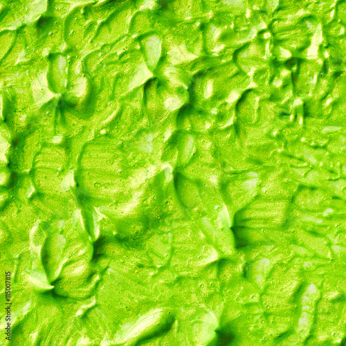 Shimmer green paint background