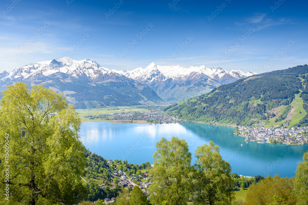 Naklejka premium Zell am See, Salzburger Land, Austria