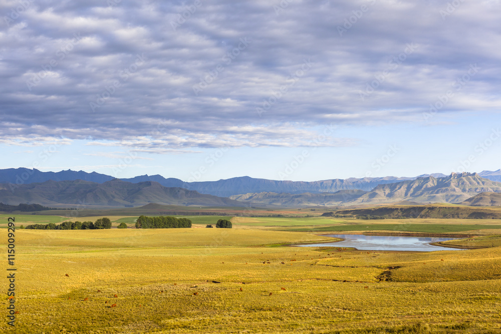 Wide open spaces and mountains Wide open spaces and mountains