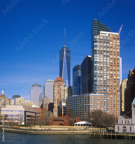 Buildings of Manhattan  New York City.