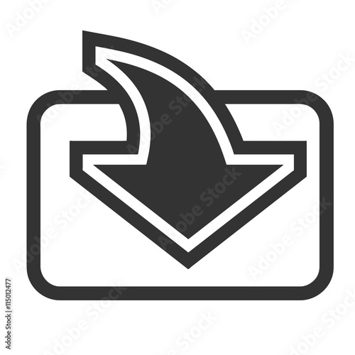 Credit card icon. Deposit on a card logo isolated on a white background.