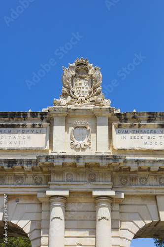 Malta Valetta Floriana Gate Porte des Bombes, Porta dei Cannoni © Maurice Tricatelle