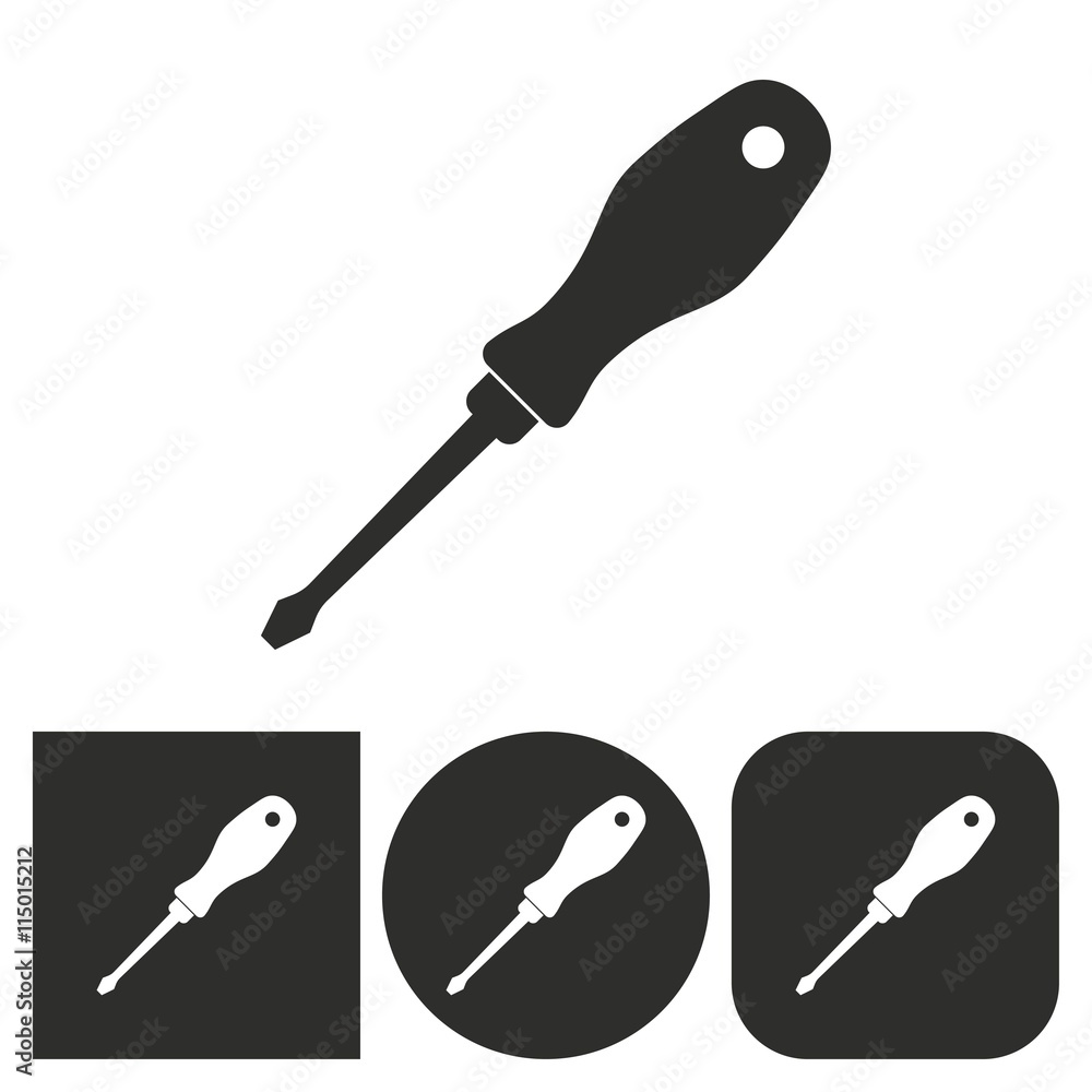 Screwdriver - vector icon. Screwdriver - vector icon.