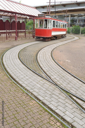 Electric tramway in Seaton, Devon