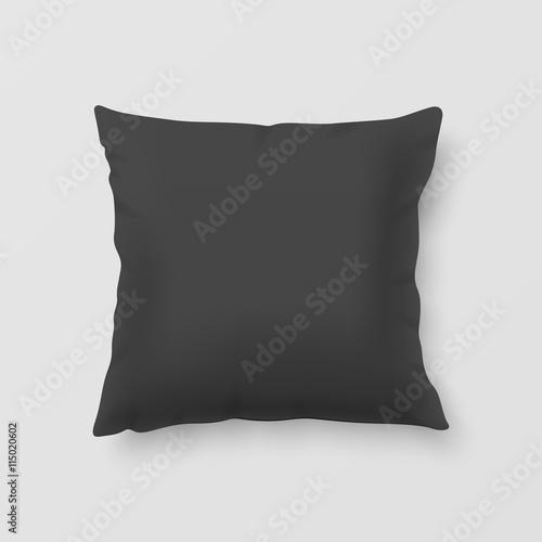 Realistic vector pillow