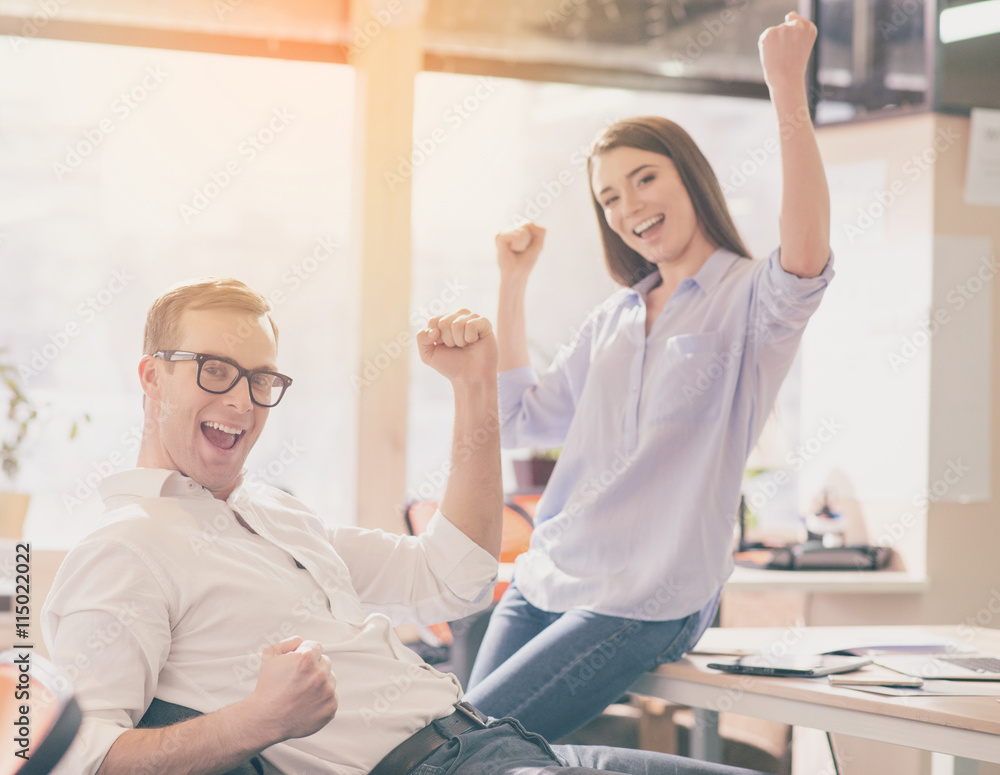 Obraz premium Modern business world