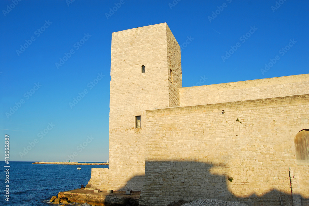 The Swabian Castle of Trani in Apulia - Italy