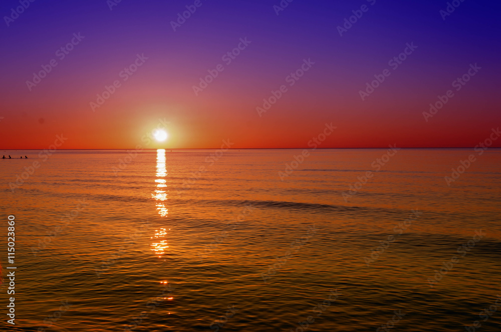 Fototapeta premium Zachód słońca