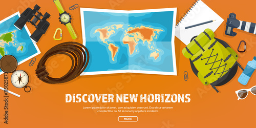 Travel,Hiking Background. Mountain Climbing.International Tourism,Trip to Nature,Around the World Journey.Summer Holidays,Camping.Exploring and Discovering Adventure,Worldwide Trekking Expedition.Map.