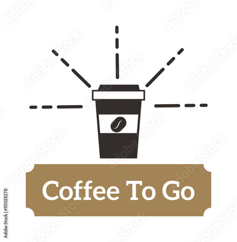 Coffee logo shop sign cafe symbol espresso design morning drink modern badge vector. Coffee logo cafe symbol and morning coffee logo. Coffee mug logo label espresso vintage elements.