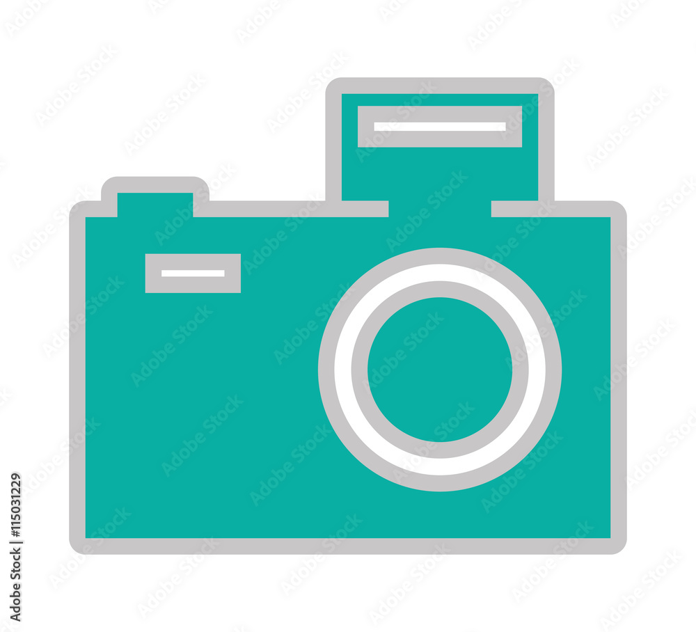 camera photographic isolated icon design camera photographic isolated icon design