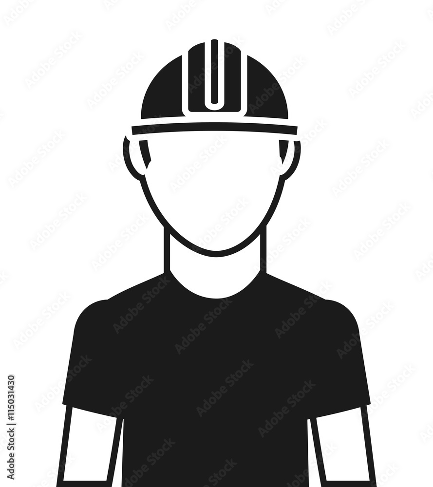 electrical technician isolated icon design electrical technician isolated icon design