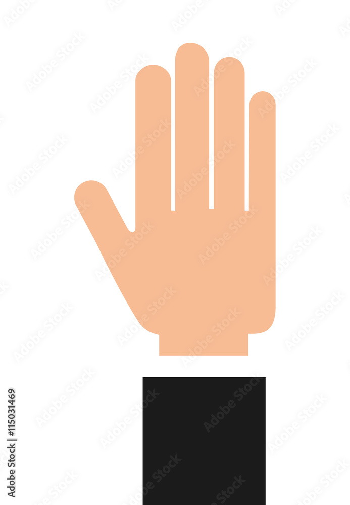 businessman hand isolated icon design businessman hand isolated icon design
