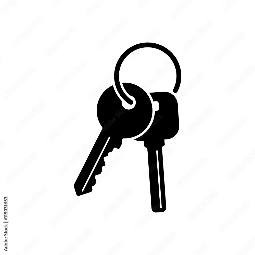 keys on the ring icon keys on the ring icon