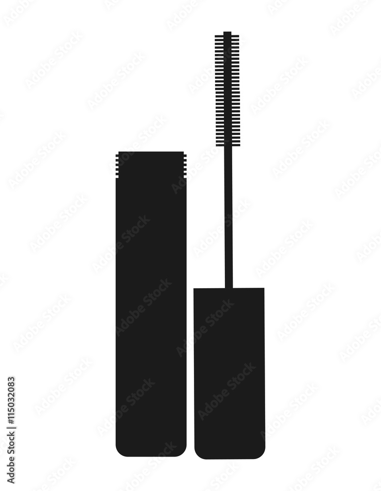maskara makeup product isolated icon design maskara makeup product isolated icon design
