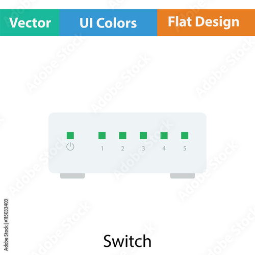 Ethernet switch icon