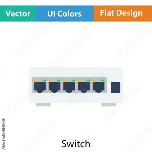 Ethernet switch icon