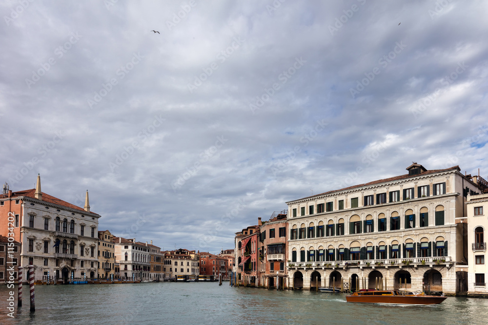 16th century Palazzo Balbi on the Grand Canal in the Venetian quarter of Dorsoduro.