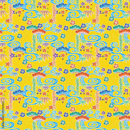 沖縄の伝統柄「紅型」のデザイン