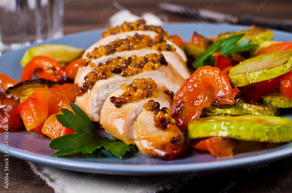 Grilled chicken breast Grilled chicken breast